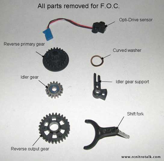 Traxxas Revo FOC kit - step 5