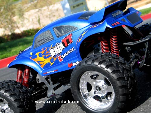 HPI E-Savage Baja TT Body Back view