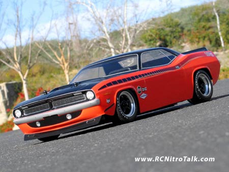 HPI 1970 Plymouth CUDA Front view