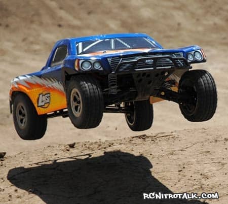 Team Losi Strike in action Team Losi Strike in action