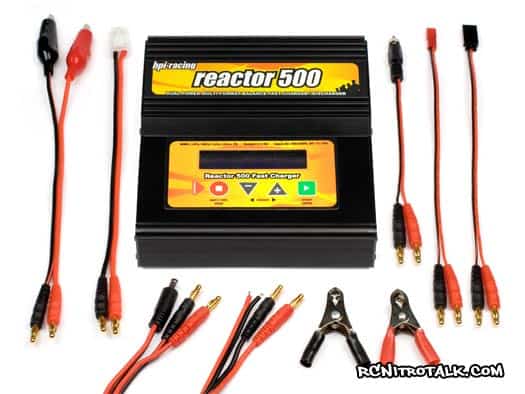 HPI Reactor 500 battery charger with cables