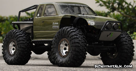 Axial Ripsaw tires mounted