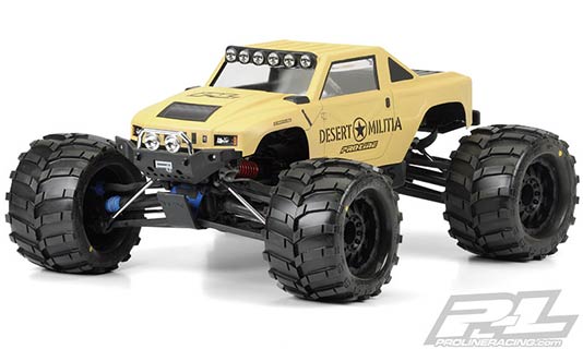 Monster Truck Desert Militia Body