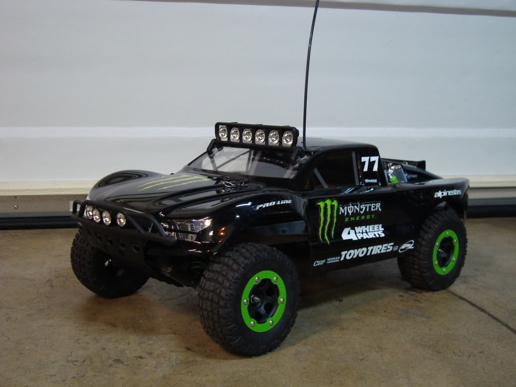 monster energy rc truck