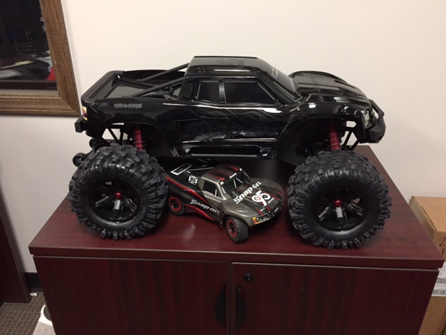 Traxxas office collection pic 1.JPG