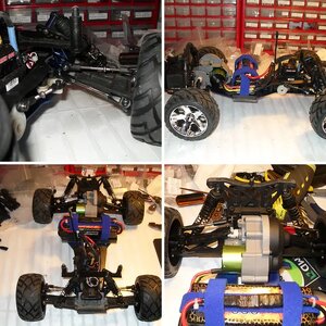 Nitro Rustler to Electric Conversion (Mid Motor)