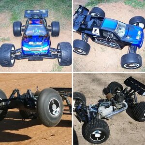 Titanium Chassis Tazer PRT 1/8 Truggy