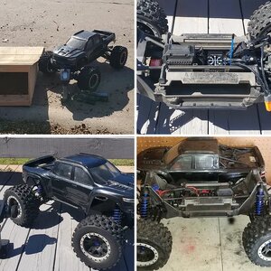 CJ's Ultimate Traxxas X-Maxx Maxxine Project start to now