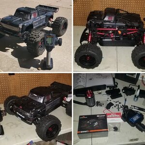 CJ's Arrma Outcast 8s EXB roller