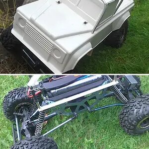 On going 1/10 land rover rockcrawler