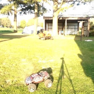 T-Maxx 3.3 Backyard Bashing - YouTube