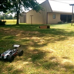 Hitting Some Jumps With The Kyosho Inferno Neo 2.0 ST Race Spec Truggy - YouTube
