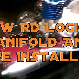 New RD Logics Manifold And Pipe Installed