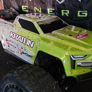 Arrma Kraton custom painted body