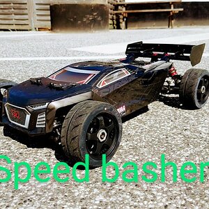 Arrma Typhon high speed runs, lot of speed, MMX8S on 6s, m2c, limitless