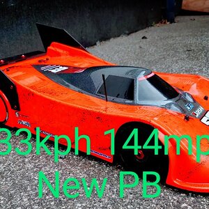 NEW PB! 233kmt 144mph Arrma Limitless GT Xlx2 Fc100