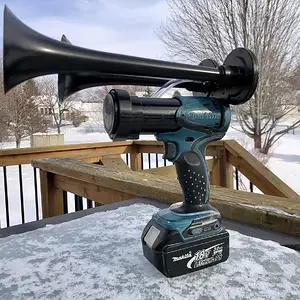 Hammer’s impact drill train horn build