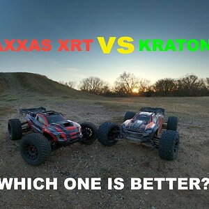 Traxxas XRT VS Kraton 8S