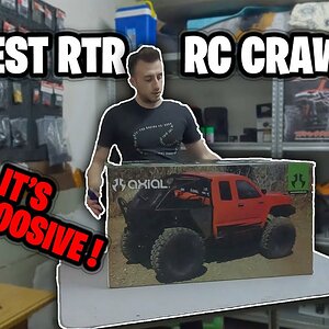 AXIAL SCX6 HONCHO UNBOXING | XMAXX SIZE COMPARISON & CRAZY TEST CRAWLING SESSION!