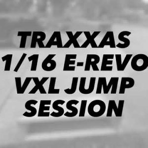 #traxxas 1/16 E-Revo VXL Jump Session | Fort Ranger Scouts