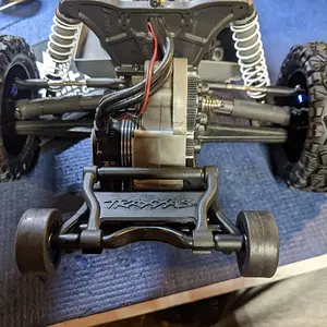 Rustler wheelie bar