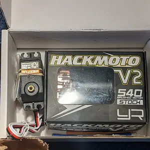 13T YR brushed motor and 25KG servo