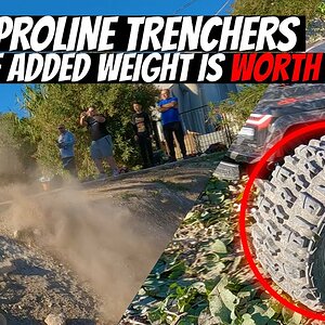 Proline Trenchers | Amazing air control on Kraton 1/5th scale 8S! #rc #prolinewheels #proline #malta