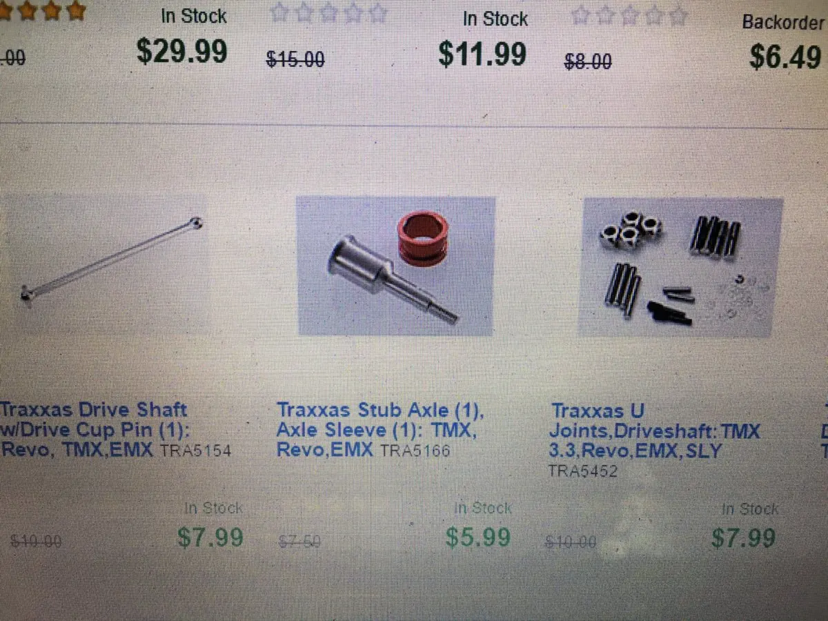 Driveshaft parts