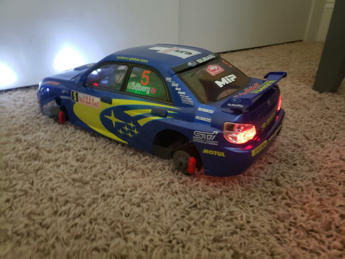 Traxxas 4tec rally other side