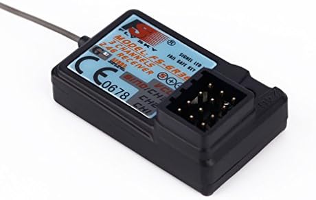 Flysky Upgraded Waterproof FS-GR3E 2.4G 3CH Receiver DC 5V for FS-GT2 FS-GT2B FS-GT3B FS-GT3C FZ-IT4S RC Car Boat Transmitter