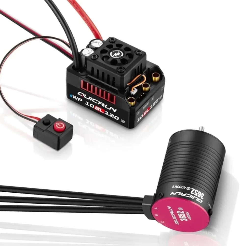 HOBBYWING Quicrun 10BL120 G2 & 3652SL G2 Combo (QR10BL120 G2 &3652SL 3250KV G2)