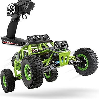 WLtoys RC Cars 1/12 Scale 2.4G 4WD High Speed Electric All Terrain Off-Road Rock Crawler Climbing Buggy RTR for Kids and Adults