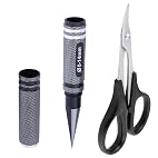 HobbyPark 0-14mm Hole Puncher Reamer w/Sleeve and Curved Scissors Set Universal Tool for RC Car Body Shell Lexan Plastic (with Black Reamer) HobbyPark 0-14mm Hole Puncher Reamer w/Sleeve and Curved Scissors Set Universal Tool for RC Car Body Shell Lexan Plastic (with Black Reamer)