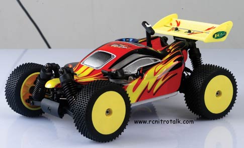 Vulcan 1/16th nitro buggy