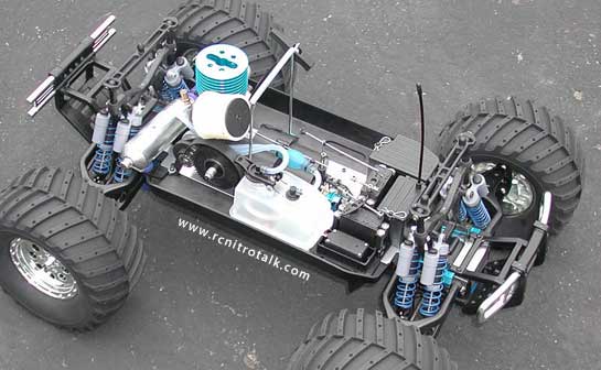 Team Associated Monster GT Chassis