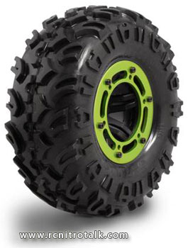 Details about   4pcs 2.2" Wheel Rim BEADLOCK Super Swamper Rocks Tires For RC Axial Traxxas HSP 