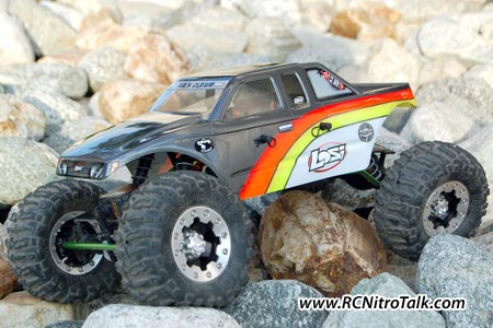 Team Losi Grappler Rock Crawler Body