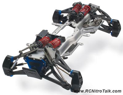 Bare Traxxas Slayer chassis