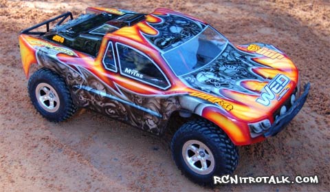 traxxas nitro slash body