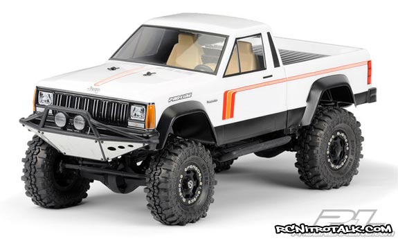 Jeep Comanche white body