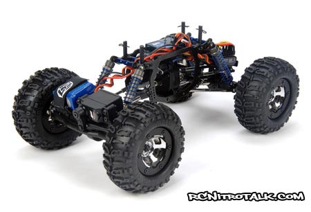 Losi 1/18th mini rock crawler chassis