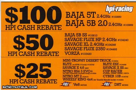 HPI rebate