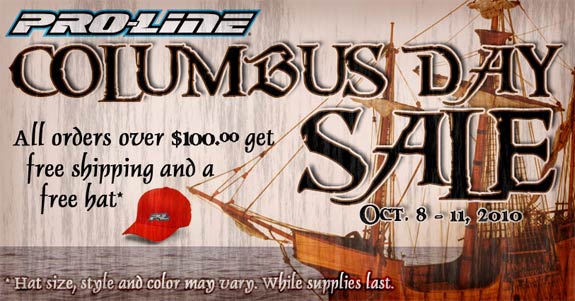 Proline Columbus day sale!