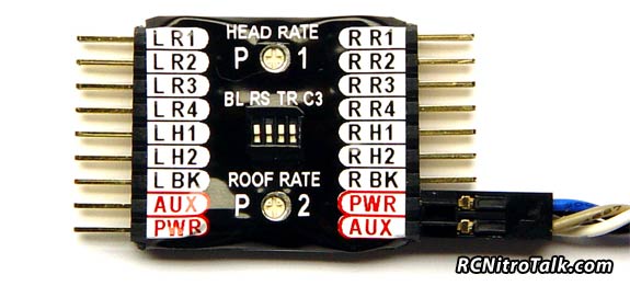 RC-Lights led police system controller