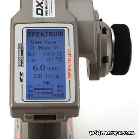 Spektrum DX3R Pro screen