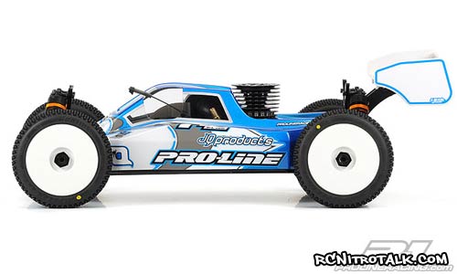 side shot of Proline Racing Bulldog body