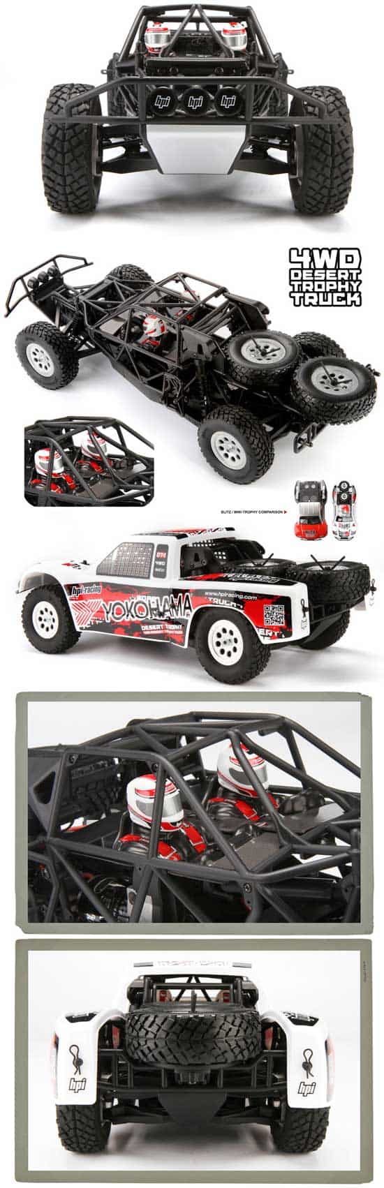 HPI 4WD Desert Trophy Truck