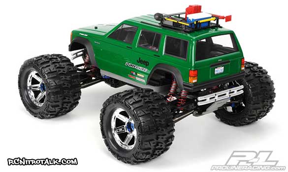 Back of Jeep Cherokee on Tmaxx