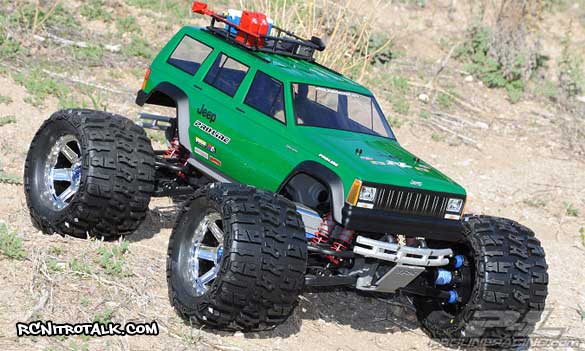 1992 Jeep Cherokee for Traxxas Tmaxx