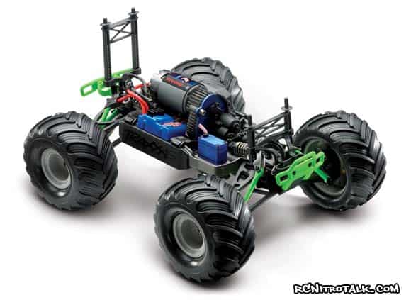 Traxxas 1/16 RTR Grave Digger chassis
